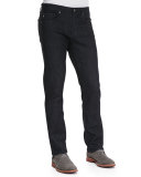Matchbox Stretch-Denim Jeans, Heat (Dark Indigo)