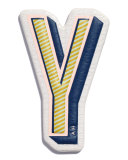 "Y" Leather Sticker for Handbag