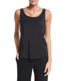 Charmeuse Silk Bias Tank