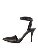 Lovisa Leather d'Orsay Pump, Black