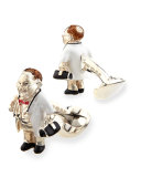 Enamel Doctor Cuff Links