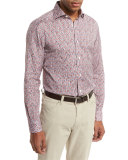 Quindici Sport Shirt, Medium Red
