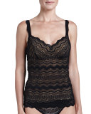 Ceylon Chevron Bustier, Black