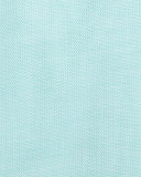 Textured Solid Woven Sport Shirt, Green