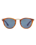 PO3108S Round Acetate Sunglasses