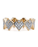 #She'sBrilliant 18K Yellow Gold Diamond Empowerment Ring