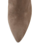 Fiftymimi Suede Over-The-Knee Boot, Otter