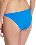 St. Lucia Italian Solid Swim Bottom, Blue