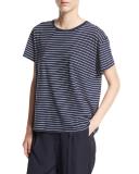 Striped Relaxed-Fit Pima Tee