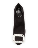 Belle De Nuit Pump w/Swarovski® Crystal Buckle