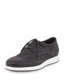 Yuri Nubuck Leather Oxford, Midnight