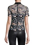 Peony Guipure Lace Top
