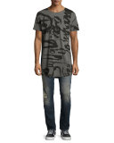 Krooley 0678J Destroyed JoggJeans, Blue