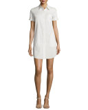 Mayvine Light Poplin Shirtdress, Classic Khaki