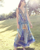 Embellished Flowy Maxi Dress, Palace of Dreams