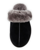 Scuffette Shearling Slide Slipper