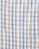 Micro-Gingham Dress Shirt, Tan