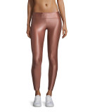 Lustrous Athletic Leggings, Sandstone