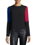 Donella Color Blocked Drape