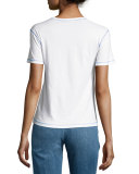Established Short-Sleeve Map Tee, White