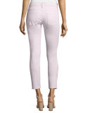 The Stiletto Distressed Skinny Jeans, Forever Pink