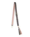 mix it up spotted strap & tassel pack, pink granite/multi