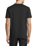 Woodgrain Logo Short-Sleeve T-Shirt