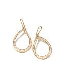 Stardust Pear-Shaped Diamond Earrings