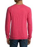 Standard Issue Raglan-Sleeve Shirt, Red