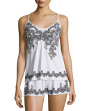 Antique Lace-Print Boxer Shorts
