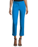 Samantha Cropped Skinny Pants, Wave