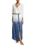 Rosental Dip-Dye Maxi Coverup Dress