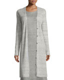 Fisher Project Ribbed Long Cardigan 
