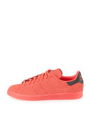 Men's Stan Smith Suede Sneaker w/Ice Outsole, Red