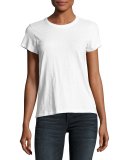 The Crewneck Tee, White
