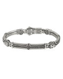 Men's Aeolus Tiger Head & Spinel Bracelet