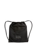 Rave Paris Men's Logo Drawstring Backpack, Black