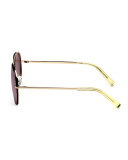 Ryder Mirrored Aviator Sunglasses