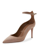 Dolce Vita Suede 85mm Pump, Biscotto