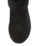 Tania Chevron-Shearling Fur Boot
