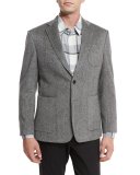 Cashmere Herringbone Blazer