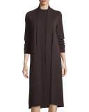 Washable Wool Kimono Duster Cardigan