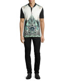 Skinny Moto Denim Jeans, Black
