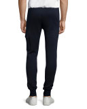Terry Pull-On Sweatpants, Navy