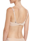 Hanae 3-Part Full-Cup Bra, Pink/Cream