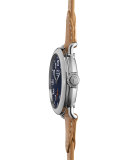 Runwell Leather Triple-Wrap Watch, 36mm