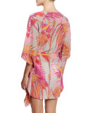 Clypso Printed Kimono Coverup