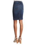 Fiona Denim Pencil Skirt, Free State