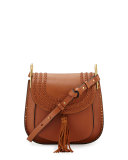Hudson Medium Shoulder Bag, Caramel