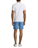 Terry Towel Polo with Pocket, White 